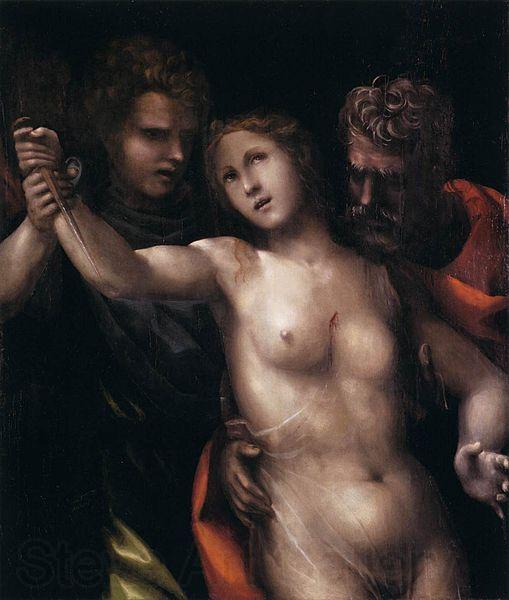 SODOMA, Il The Death of Lucretia Spain oil painting art